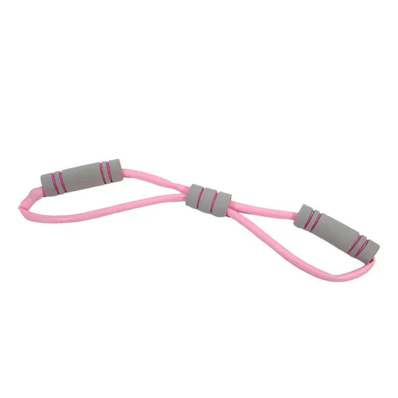 Resistance Bands with Foam Sport At Home Yoga Fitness Accessories Rubber Pull Rope Training and Exercise Gym Equipment for Women