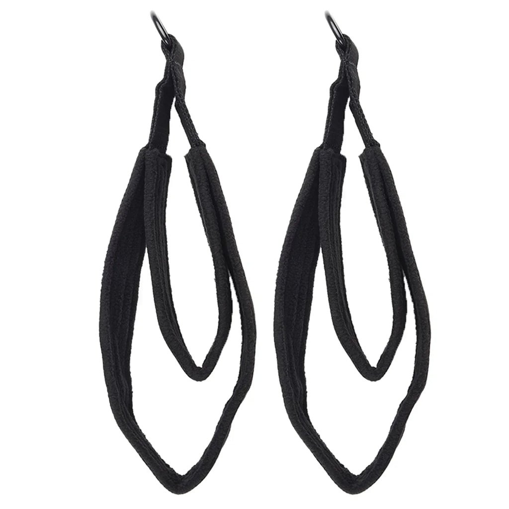 2PCS Pilates Double Loop Straps For Reformer Feet Fitness D-Ring Straps Handle Yoga Exercise Accessories For Home Gym Workout