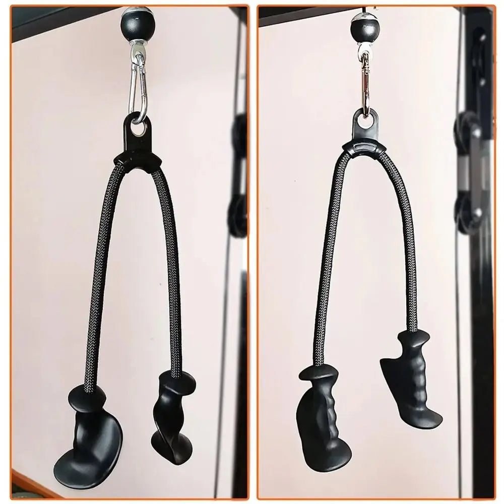Ergonomic Fitness Pull Rope 360° Isolation Training Gantry Pull Rope Exercise Stable Gym Equipment Pull Rope Bodybuilding
