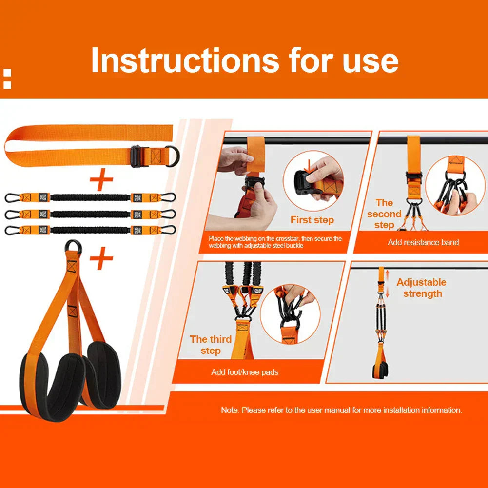 Pull Up Assistance Bands Heavy Duty Elastic Assist Belt Strength Training Assisted Pull-up Bands Home Gym Workout Equipment