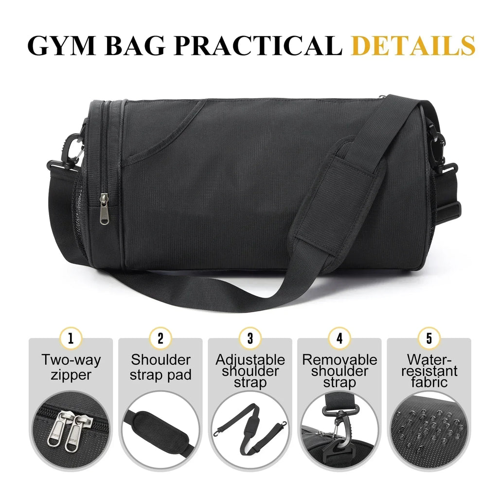 Sports Bag for Women and Men - Gym Bag for Travel, Training Fitness Bag Duffel Bag Tennis Luggage Weekender Bags