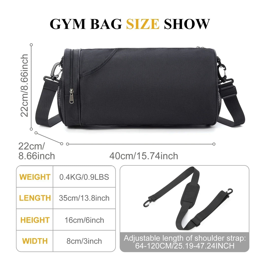 Sports Bag for Women and Men - Gym Bag for Travel, Training Fitness Bag Duffel Bag Tennis Luggage Weekender Bags
