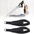2PCS Pilates Double Loop Straps For Reformer Feet Fitness D-Ring Straps Handle Yoga Exercise Accessories For Home Gym Workout