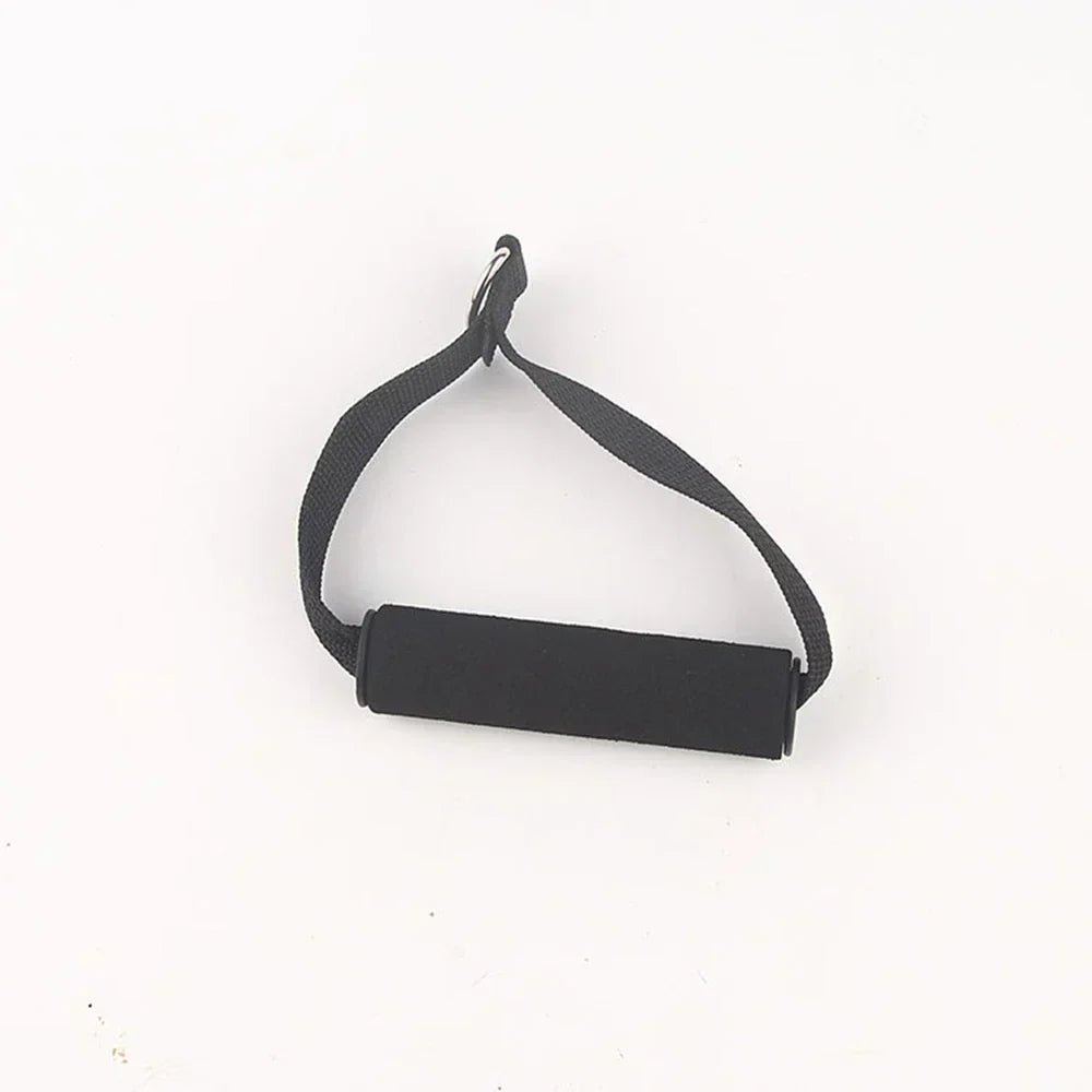 1pc Extra Wide Foam Grips Gym Handle For Yoga Fitness Crossfit Lifting Pulling Workout Heavy Duty D-ring Pull Rope Accessories