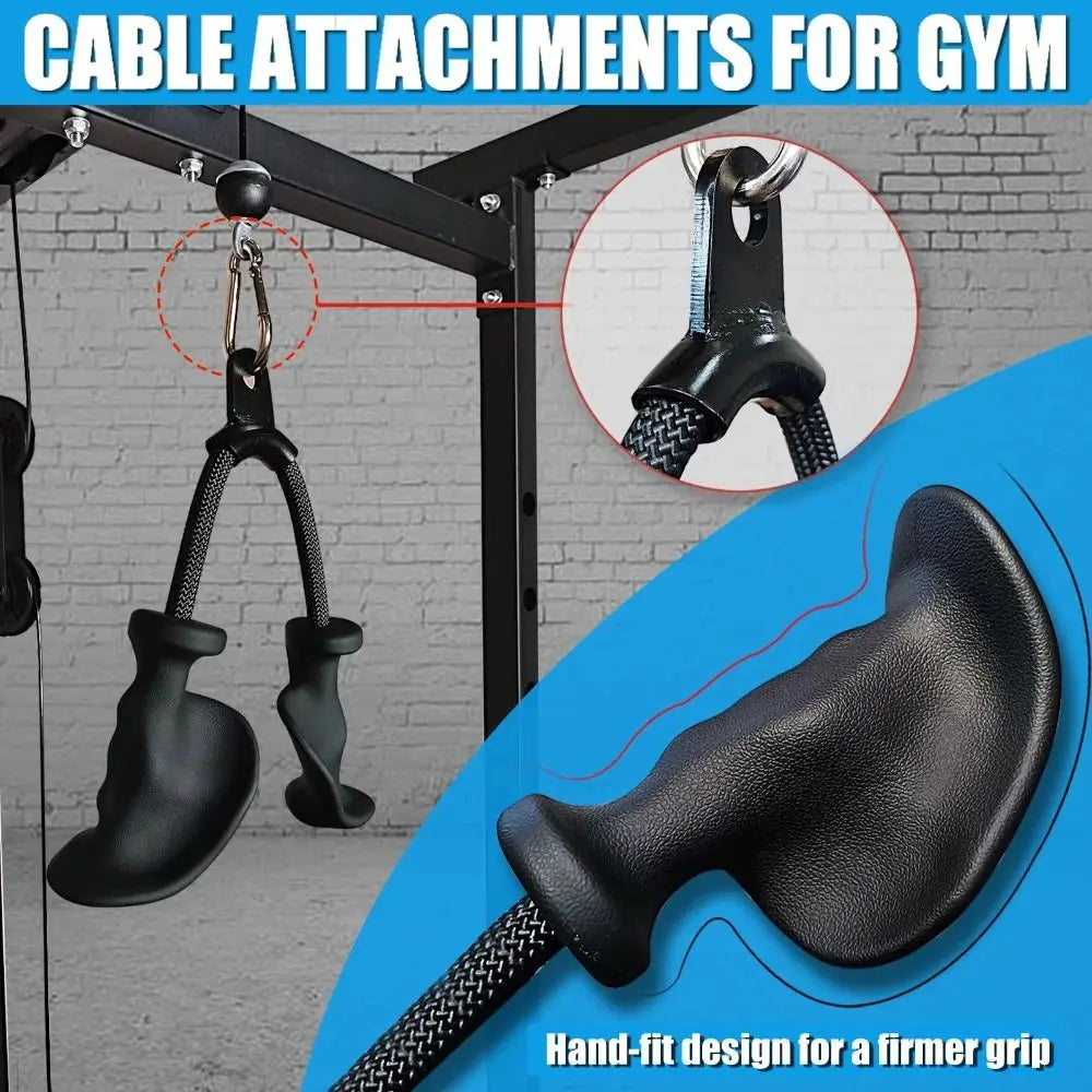 Ergonomic Fitness Pull Rope 360° Isolation Training Gantry Pull Rope Exercise Stable Gym Equipment Pull Rope Bodybuilding